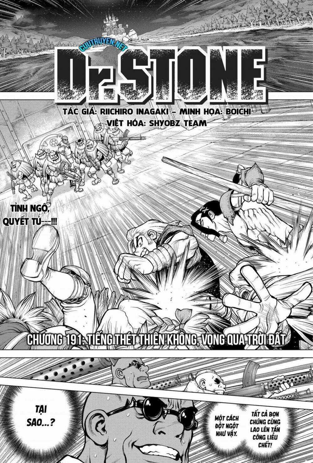 Dr.stone - Hồi Sinh Thế Giới Chapter 191 trang 0