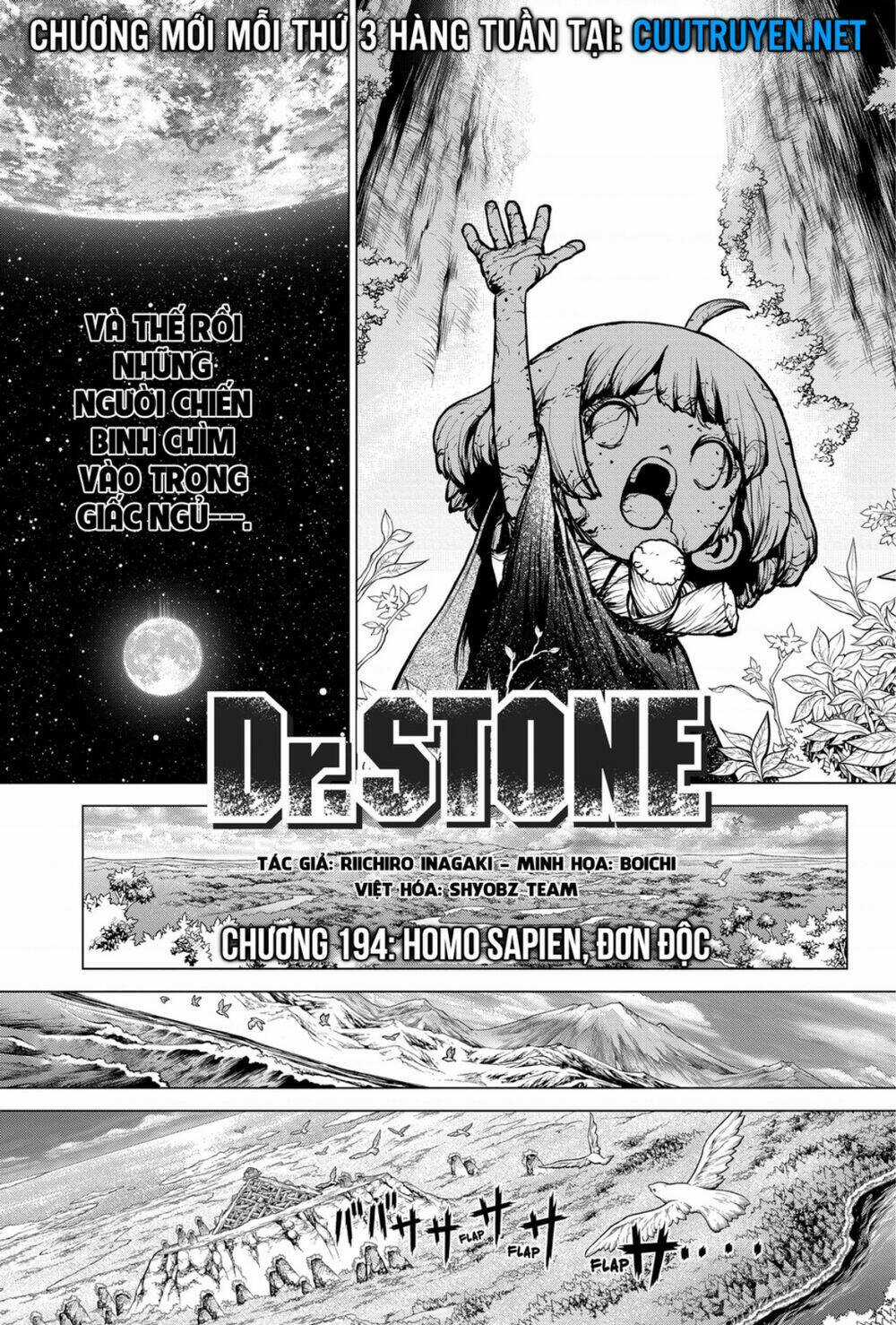 Dr.stone - Hồi Sinh Thế Giới Chapter 194 trang 0