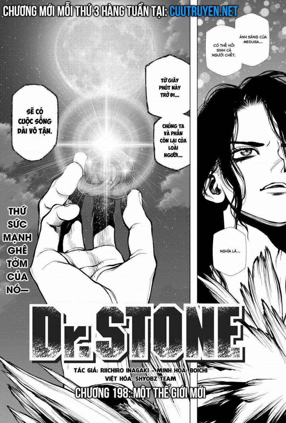 Dr.stone - Hồi Sinh Thế Giới Chapter 198 trang 1