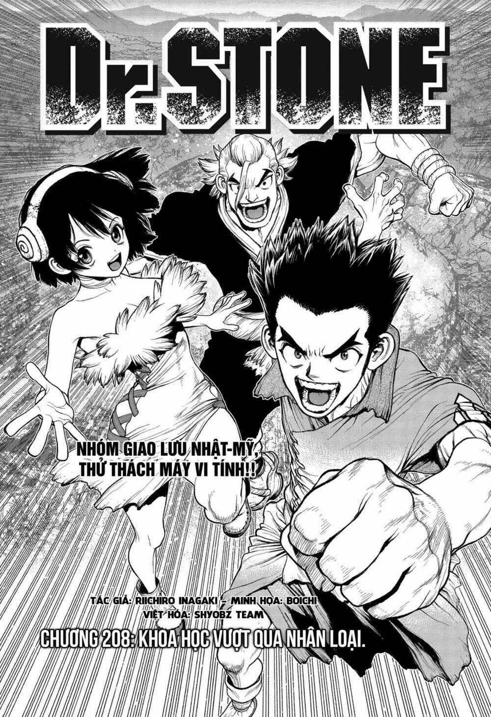 Dr.stone - Hồi Sinh Thế Giới Chapter 208 trang 1