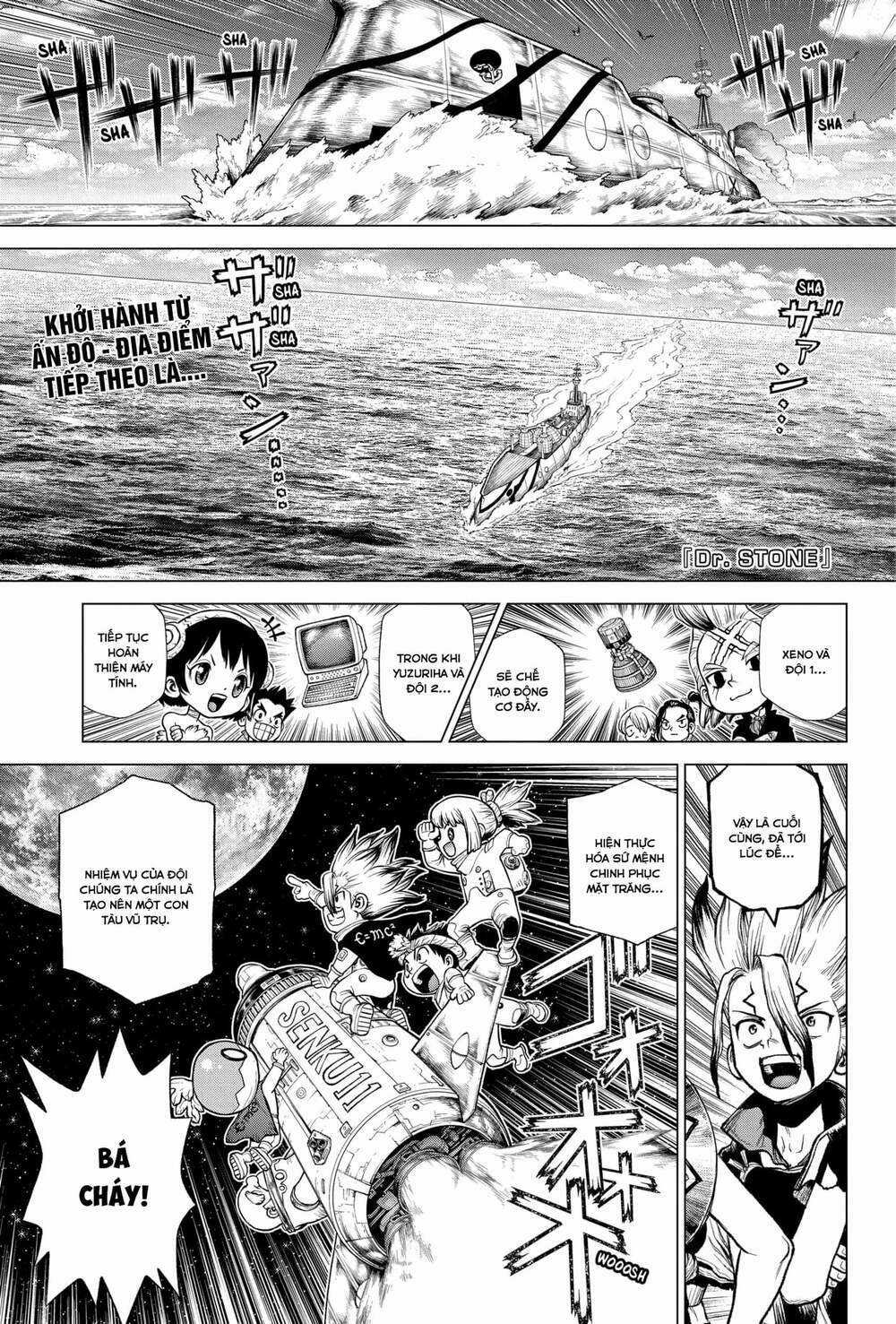 Dr.stone - Hồi Sinh Thế Giới Chapter 209 trang 1