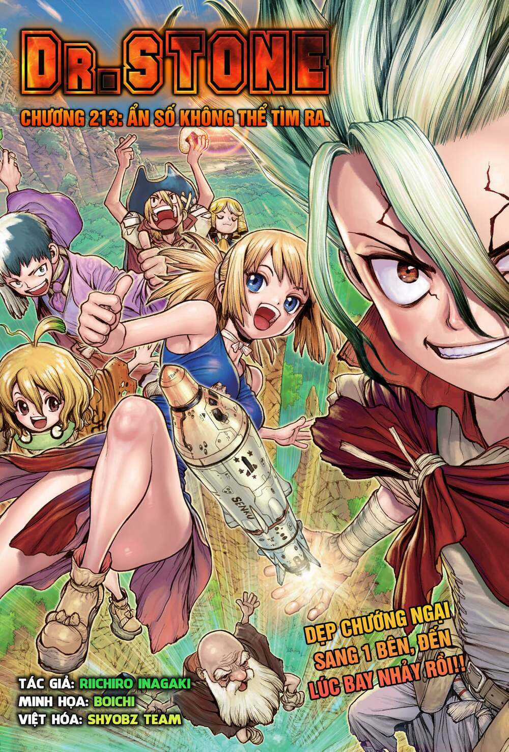 Dr.stone - Hồi Sinh Thế Giới Chapter 213 trang 1