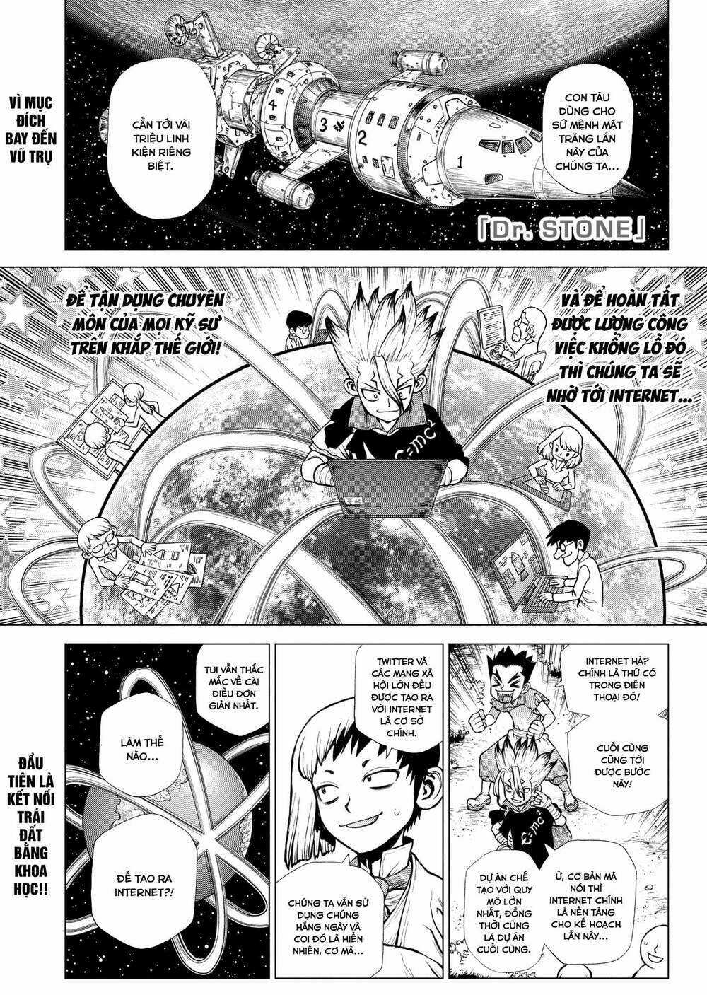 Dr.stone - Hồi Sinh Thế Giới Chapter 218 trang 1