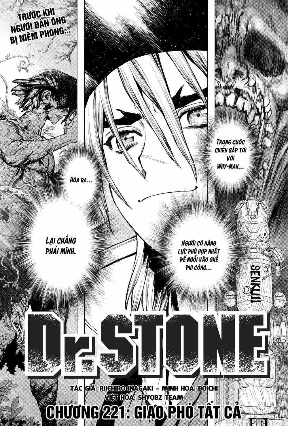 Dr.stone - Hồi Sinh Thế Giới Chapter 221 trang 1