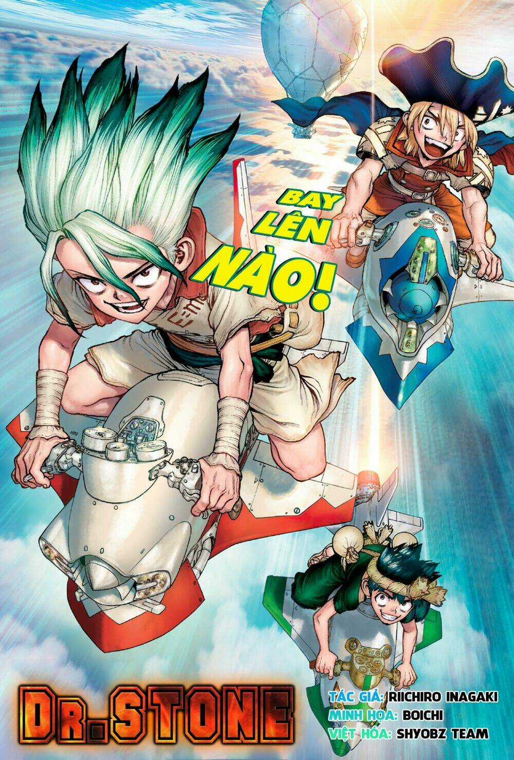 Dr.stone - Hồi Sinh Thế Giới Chapter 232.6 trang 1