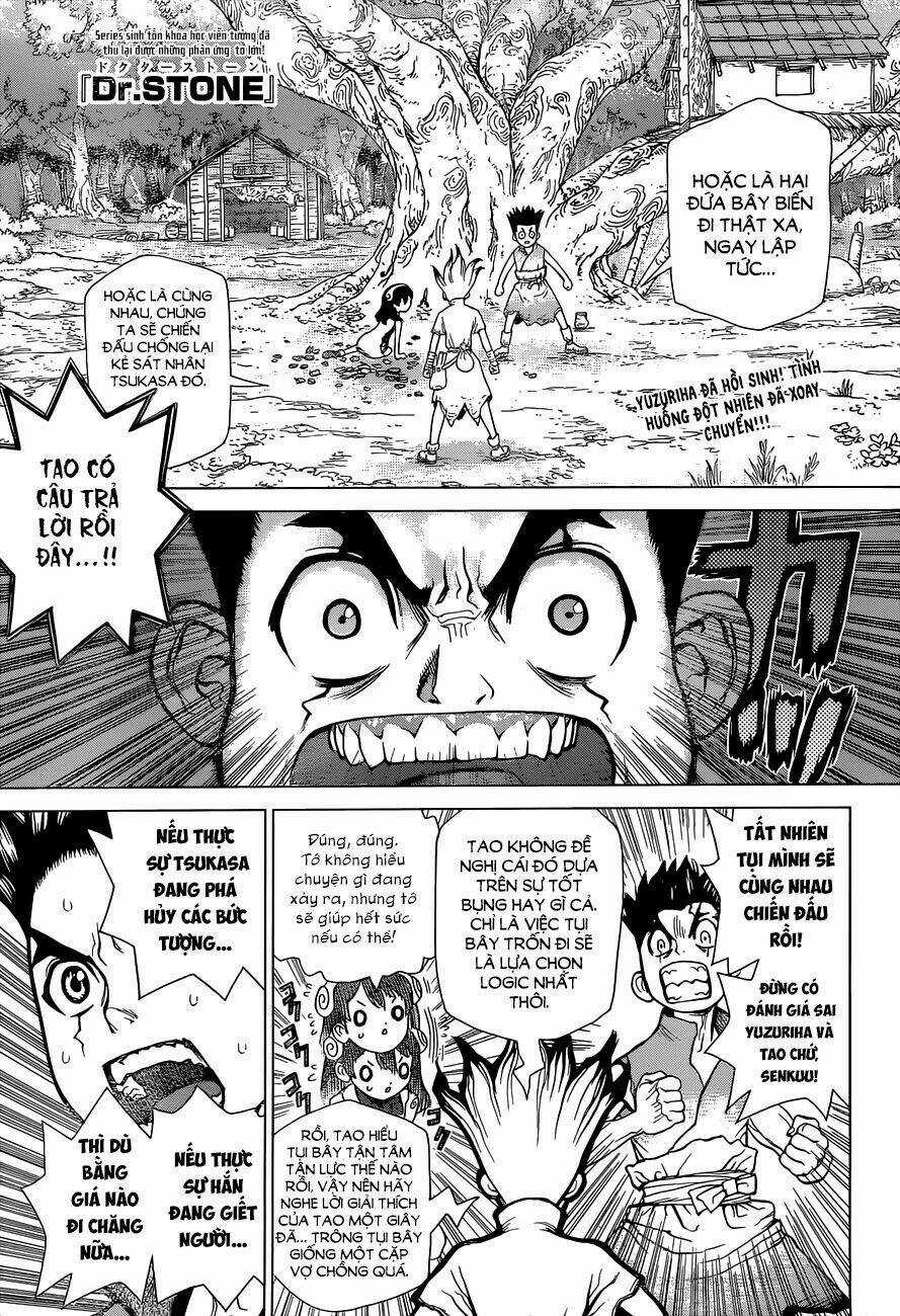 Dr.stone - Hồi Sinh Thế Giới Chapter 6 trang 1