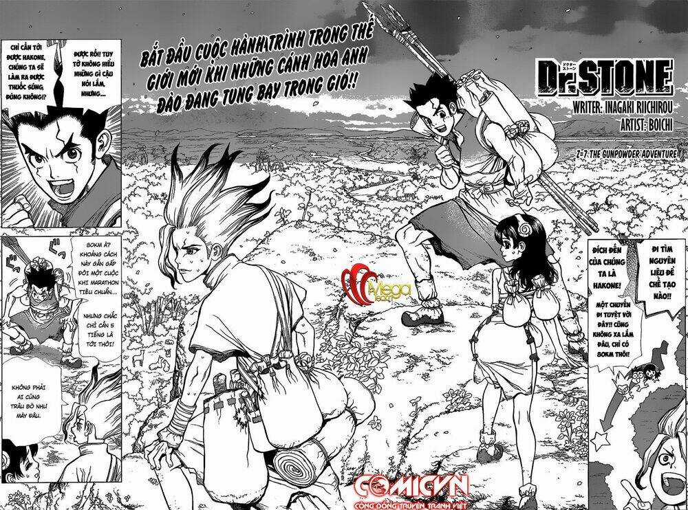 Dr.stone - Hồi Sinh Thế Giới Chapter 7 trang 1