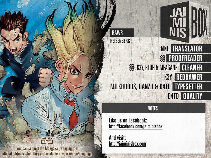 Dr.stone Chapter 12 trang 1