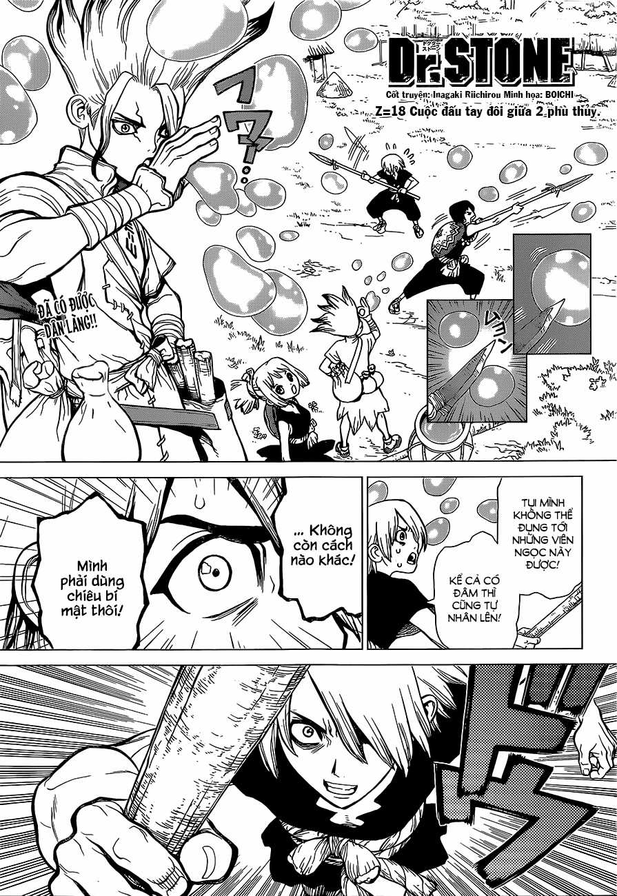 Dr.stone Chapter 18 trang 1