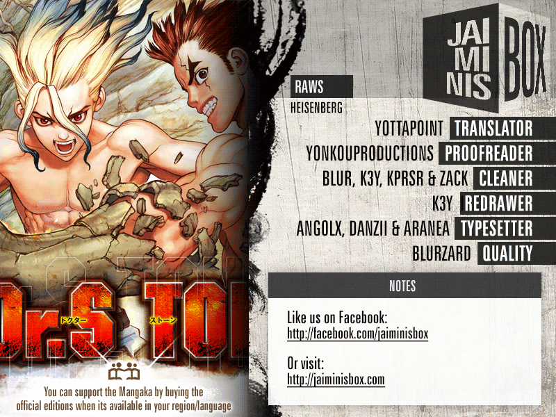 Dr.stone Chapter 2 trang 1