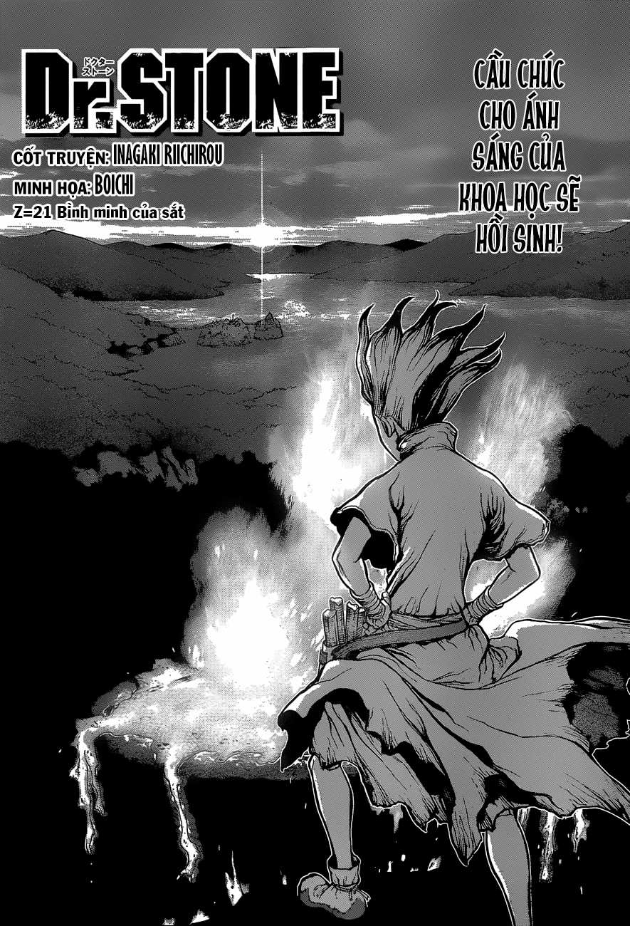 Dr.stone Chapter 21 trang 1