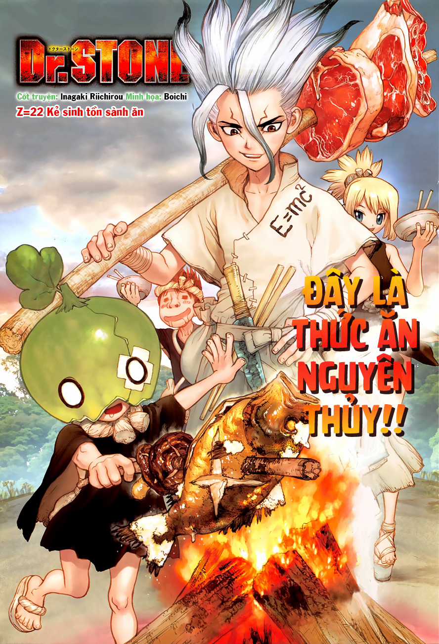 Dr.stone Chapter 22 trang 1