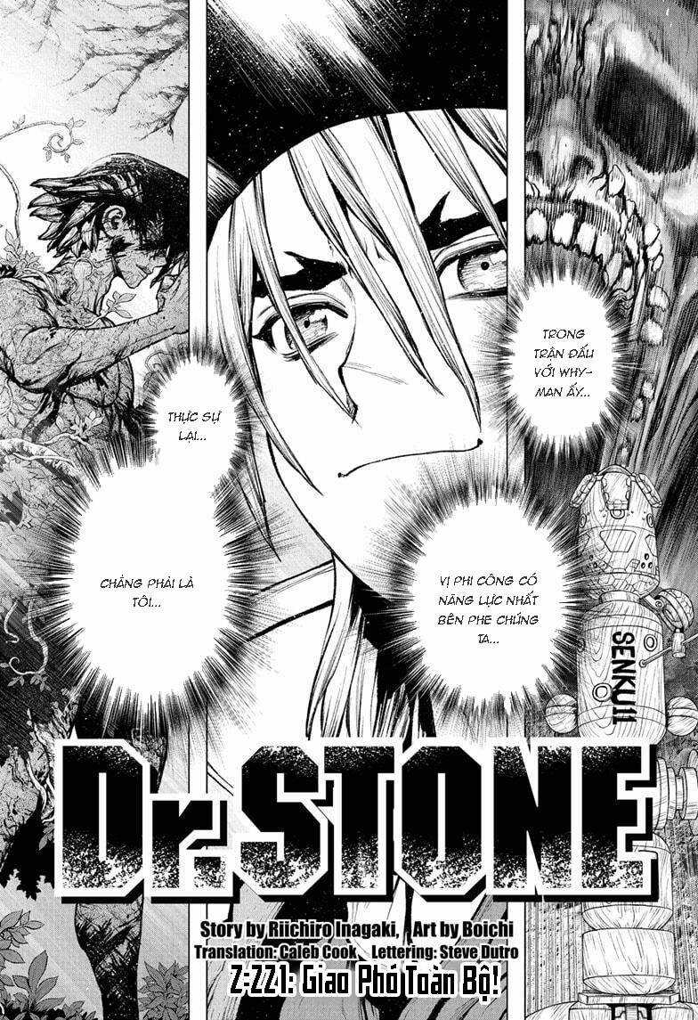 Dr.stone Chapter 221 trang 1