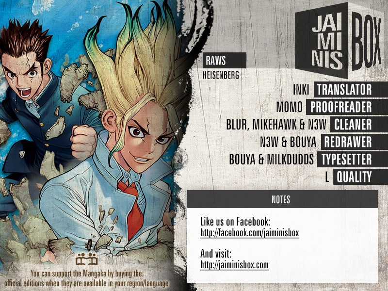 Dr.stone Chapter 23 trang 1