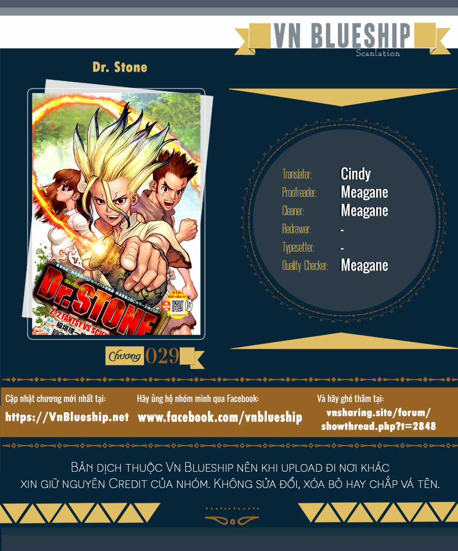 Dr.stone Chapter 29 trang 0