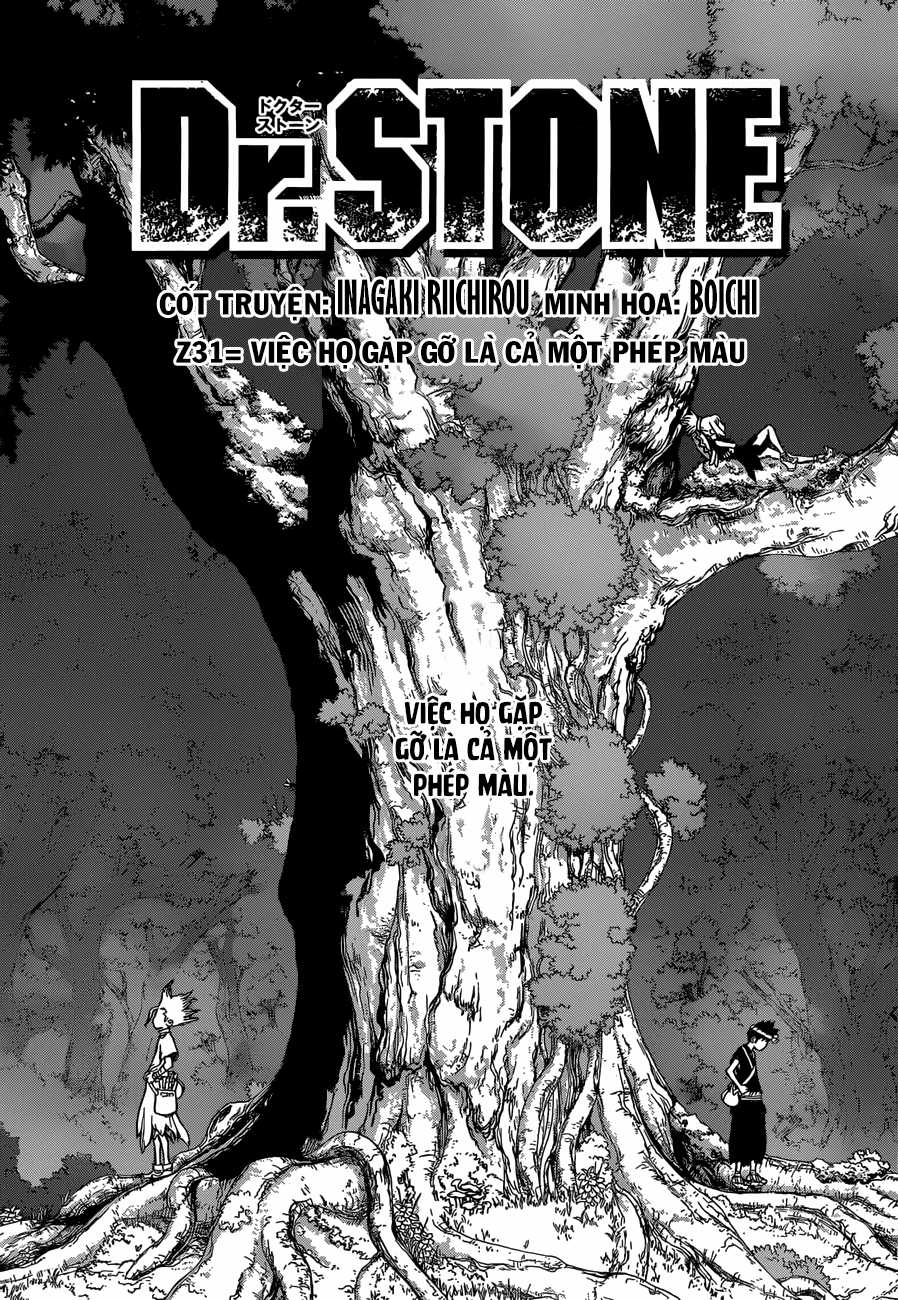 Dr.stone Chapter 31 trang 1