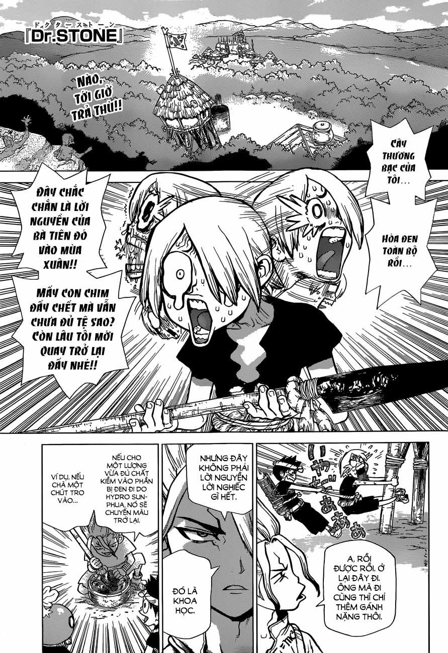 Dr.stone Chapter 32 trang 1