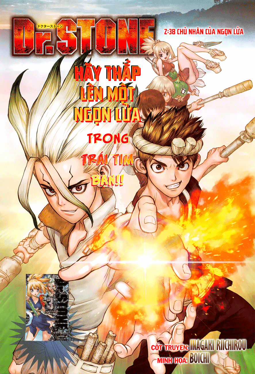 Dr.stone Chapter 38 trang 1