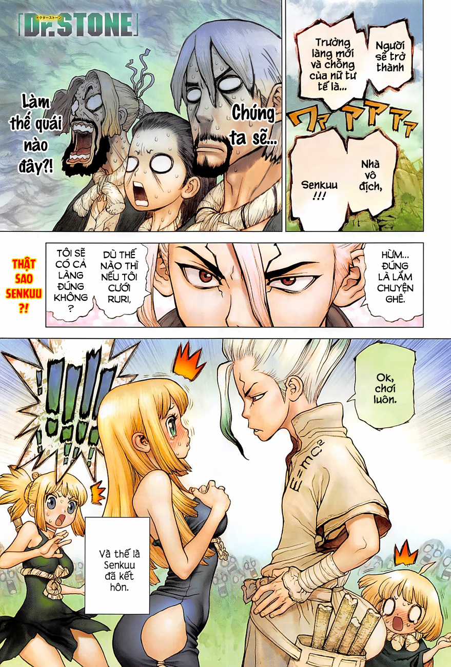 Dr.stone Chapter 40 trang 1