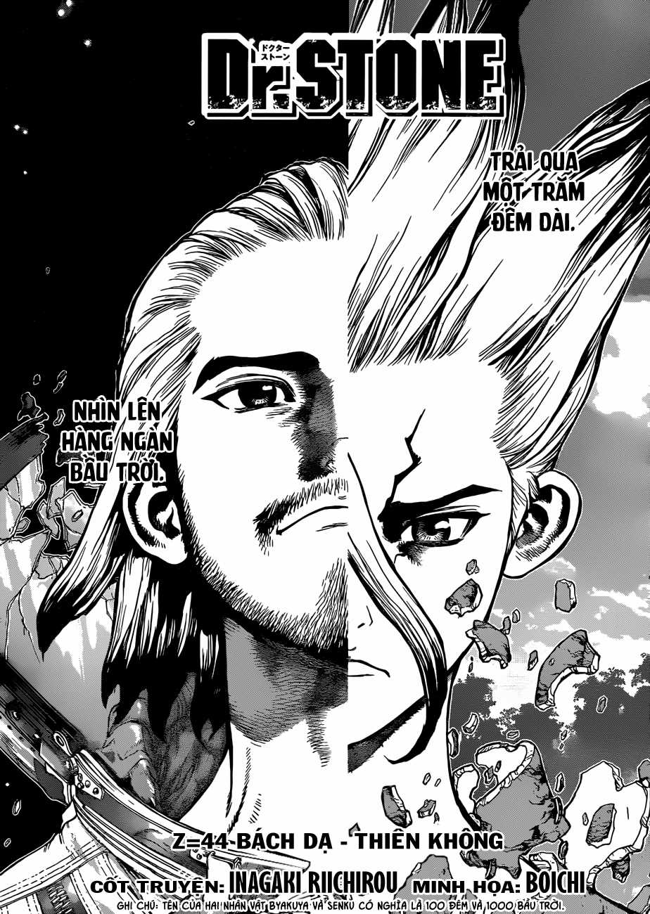 Dr.stone Chapter 44 trang 1