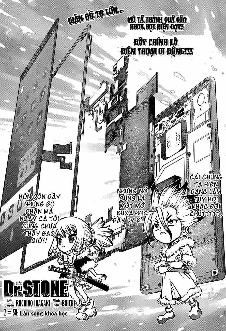 Dr.stone Chapter 58 trang 1