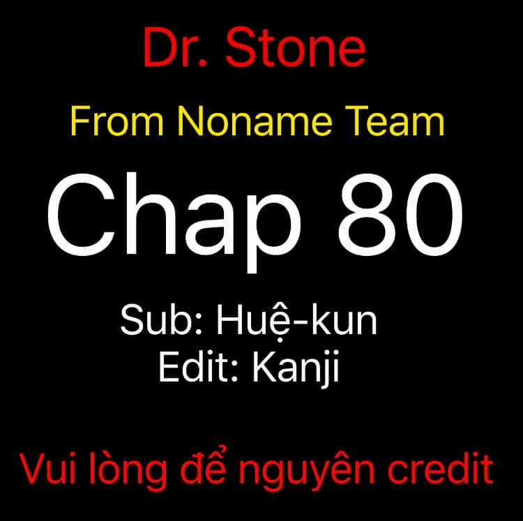 Dr.stone Chapter 80 trang 0