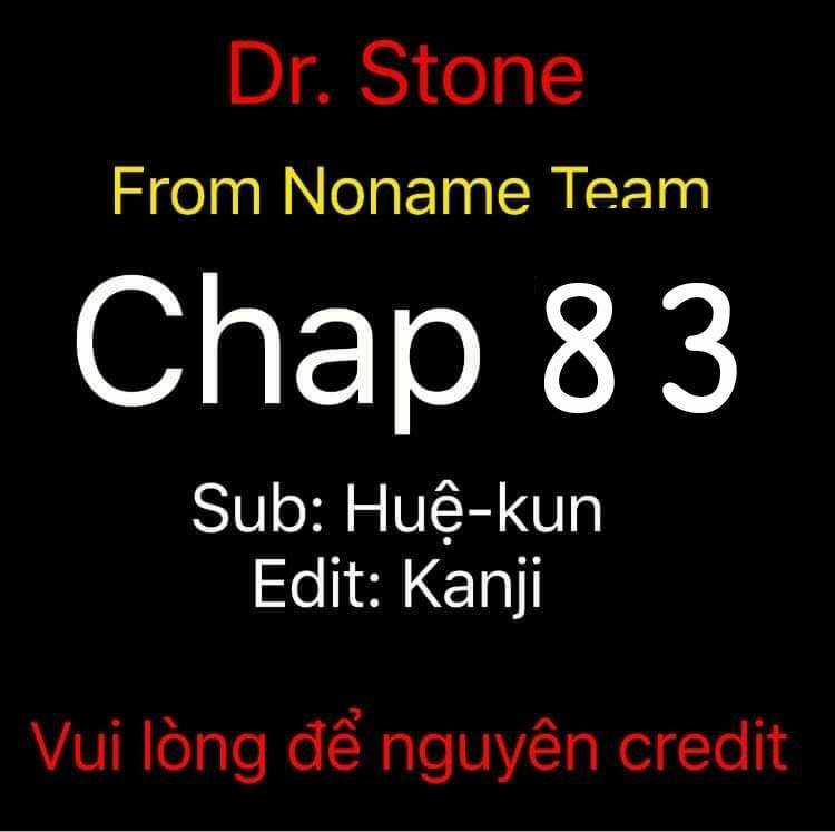 Dr.stone Chapter 83 trang 0