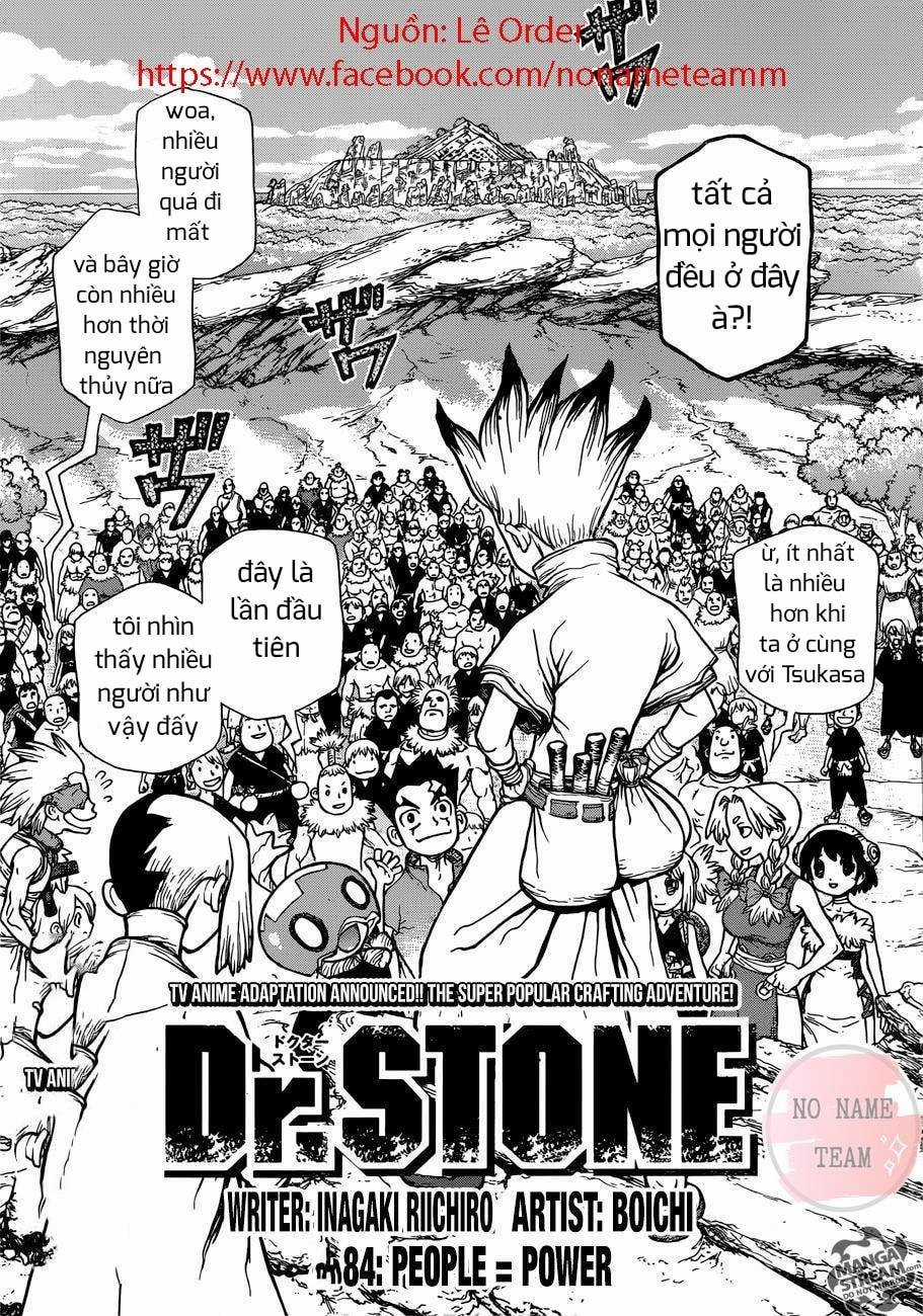 Dr.stone Chapter 84 trang 1