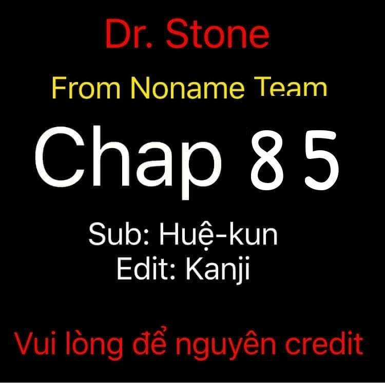 Dr.stone Chapter 85 trang 0