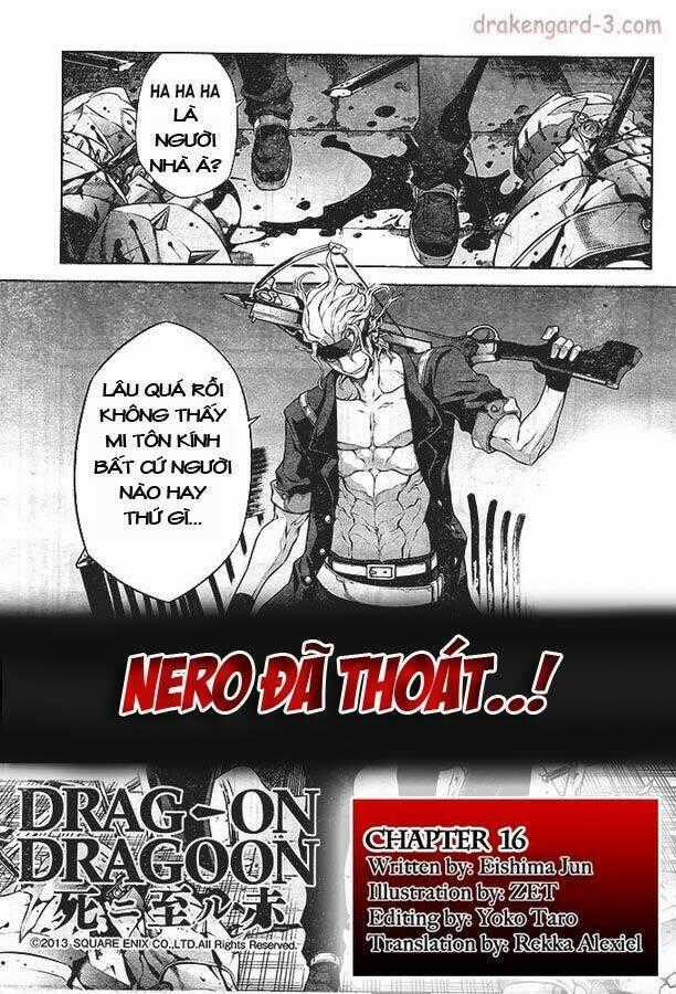 Drag-On Dragoon - Shi Ni Itaru Aka Chapter 16 trang 0