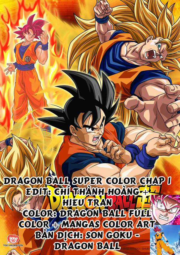 Dragon Ball Super Màu (Unofficial) Chapter 1 trang 1