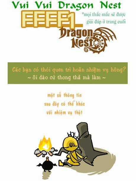 Dragon Nest Random Scribbles Chapter 8 trang 0