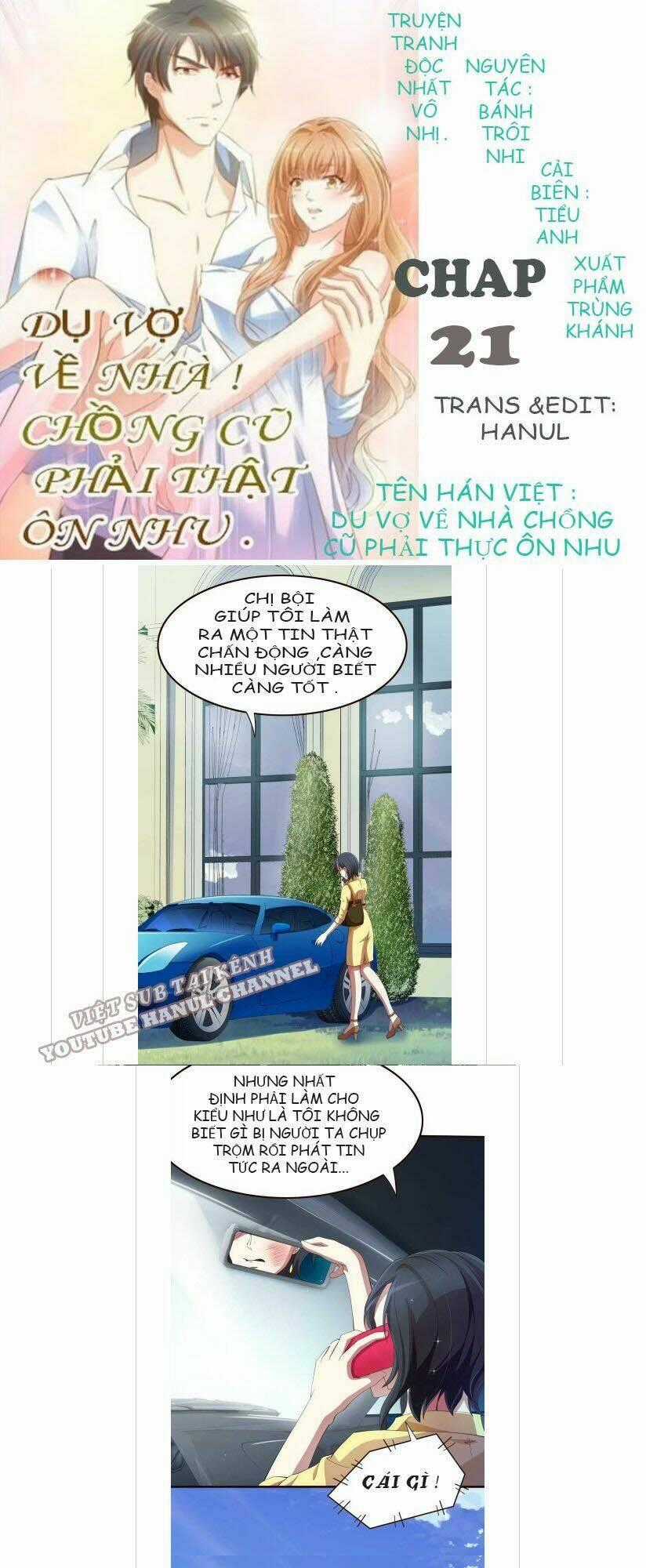 Dụ Vợ Về Nhà Chồng Cũ Phải Thật Ôn Nhu Chapter 21 trang 0