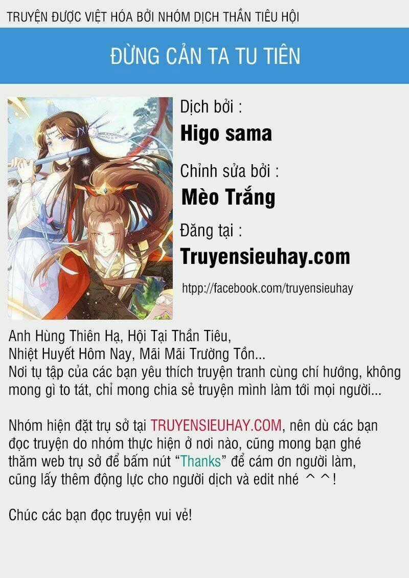 Đừng Cản Ta Tu Tiên Chapter 10 trang 0