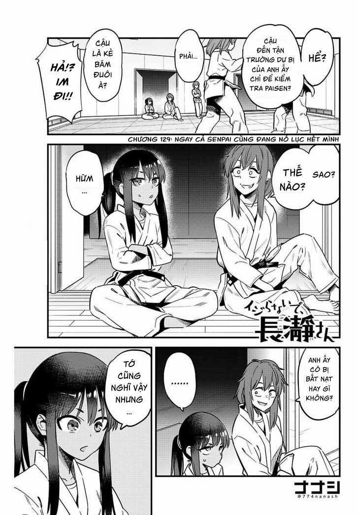 Đừng chọc anh nữa mà, Nagatoro-san Chapter 129 trang 1