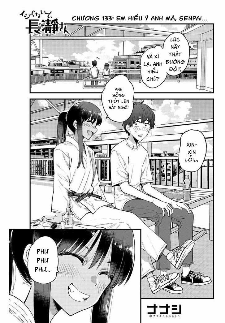 Đừng chọc anh nữa mà, Nagatoro-san Chapter 133 trang 1