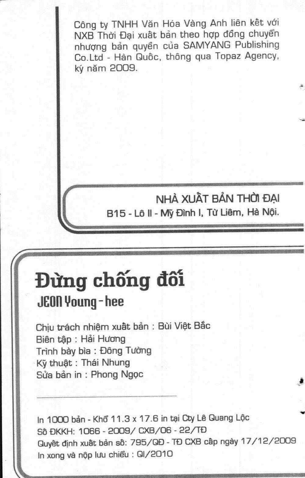 Đừng Chống Đối Chapter 1 trang 1