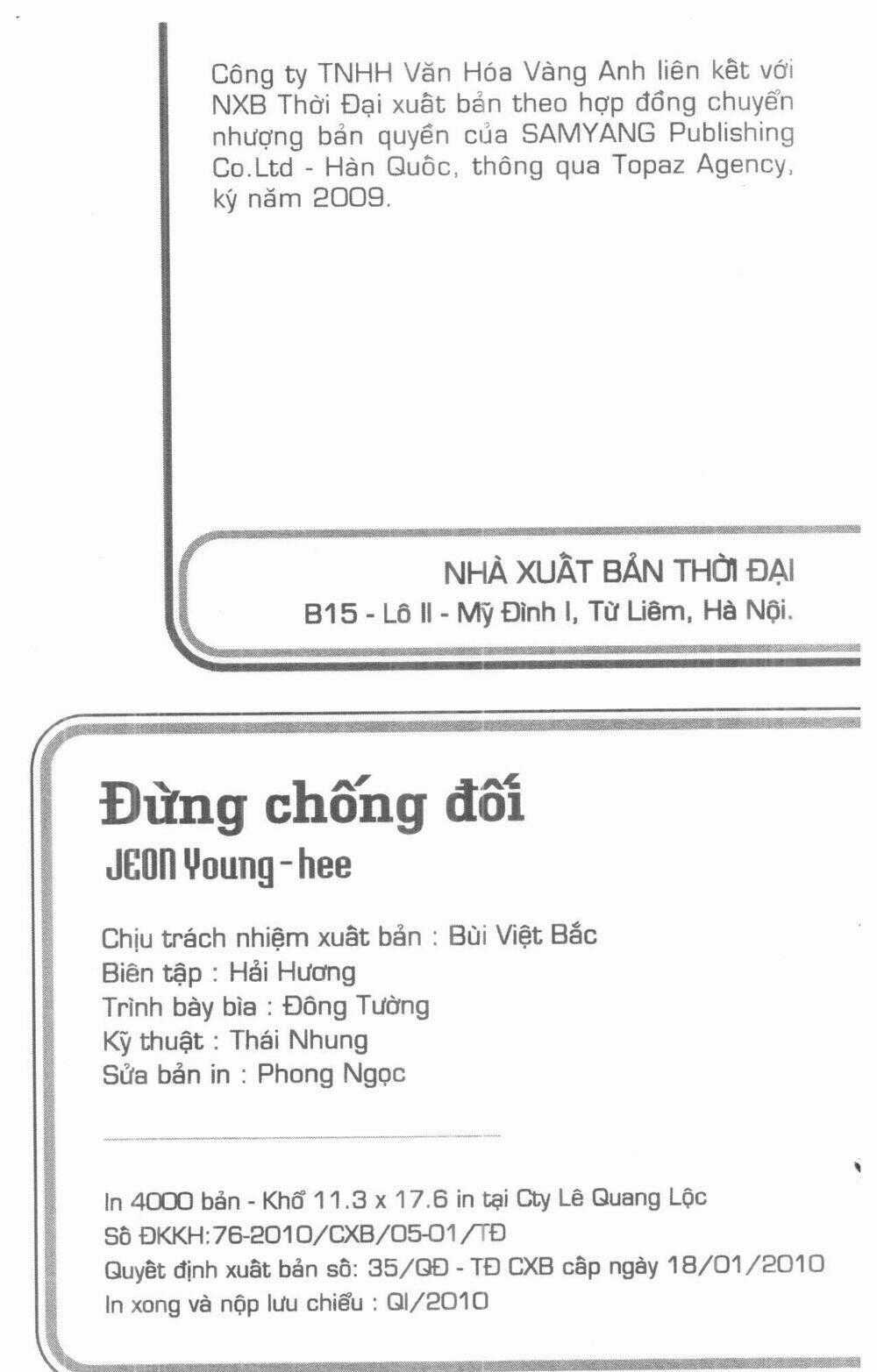 Đừng Chống Đối Chapter 3 trang 1