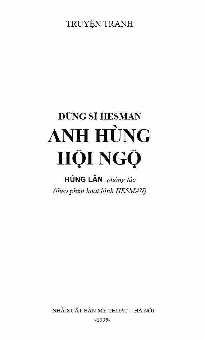 Dũng Sĩ Hesman Chapter 103 trang 1