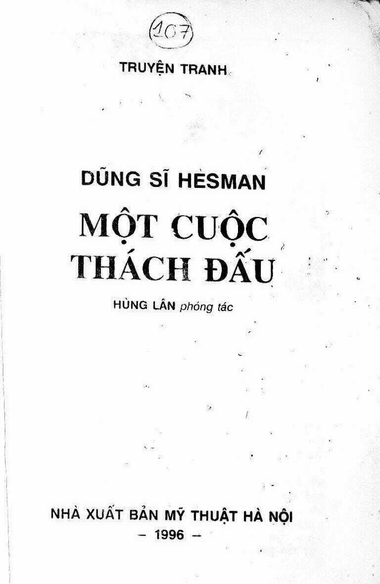 Dũng Sĩ Hesman Chapter 107 trang 1