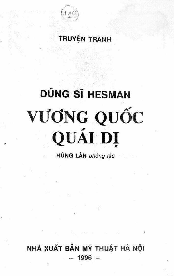 Dũng Sĩ Hesman Chapter 119 trang 1