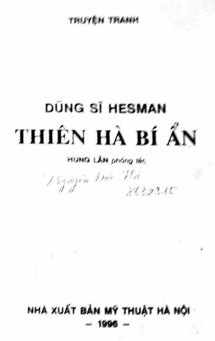 Dũng Sĩ Hesman Chapter 123 trang 1