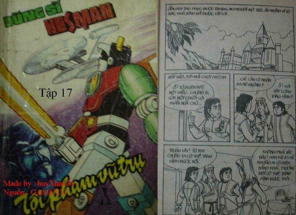 Dũng Sĩ Hesman Chapter 17 trang 0