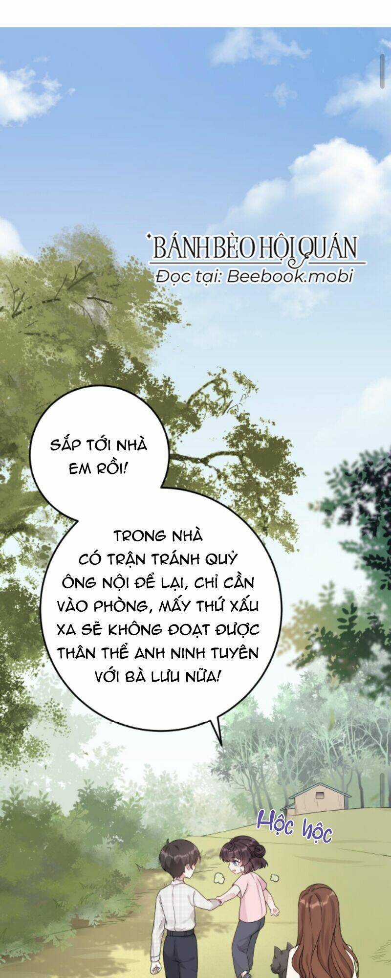 Đứng Yên! Em Gái Chúng Tôi Nói Trên Đầu Bạn Có Quỷ. Chapter 5 trang 1