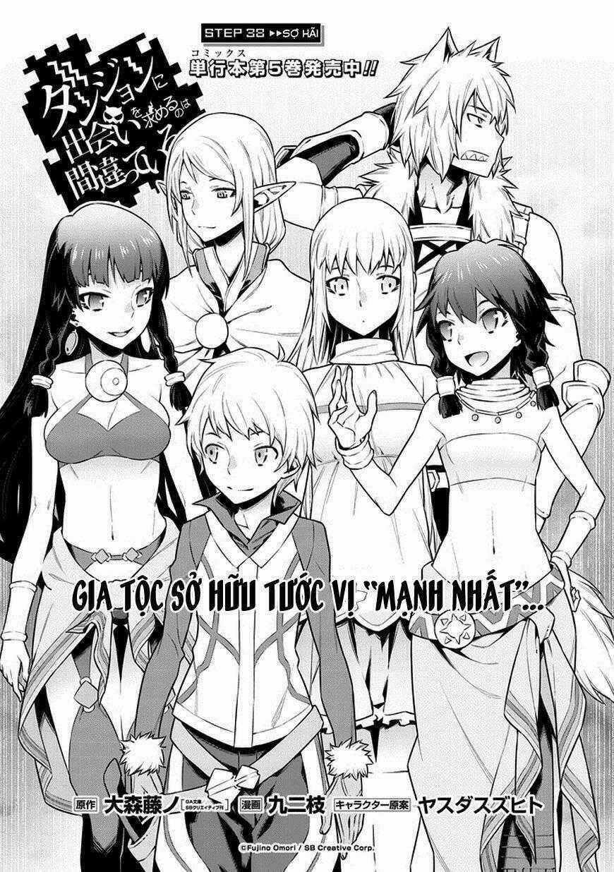 Dungeon Ni Deai O Motomeru No Wa Machigatte Iru Darou Ka Chapter 38 trang 1