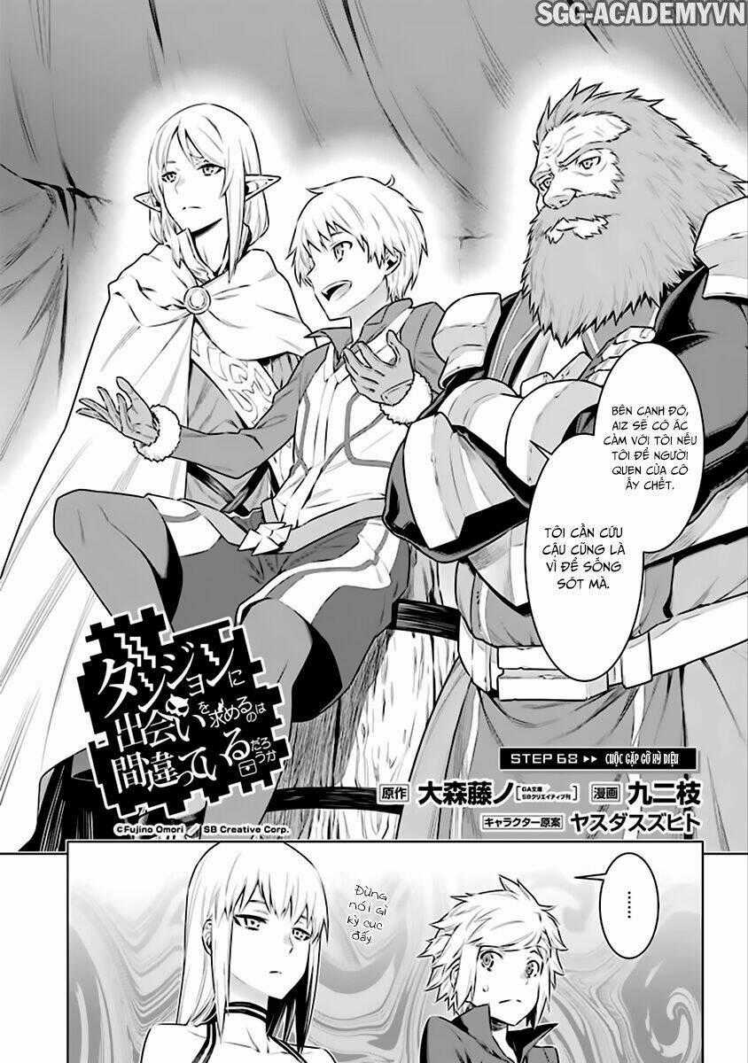 Dungeon Ni Deai O Motomeru No Wa Machigatte Iru Darou Ka Chapter 68 trang 1