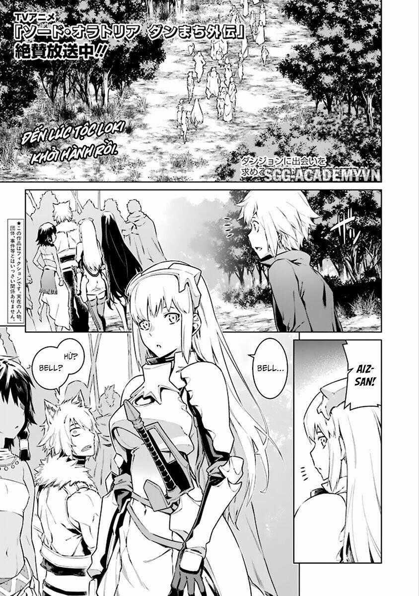 Dungeon Ni Deai O Motomeru No Wa Machigatte Iru Darou Ka Chapter 74 trang 1