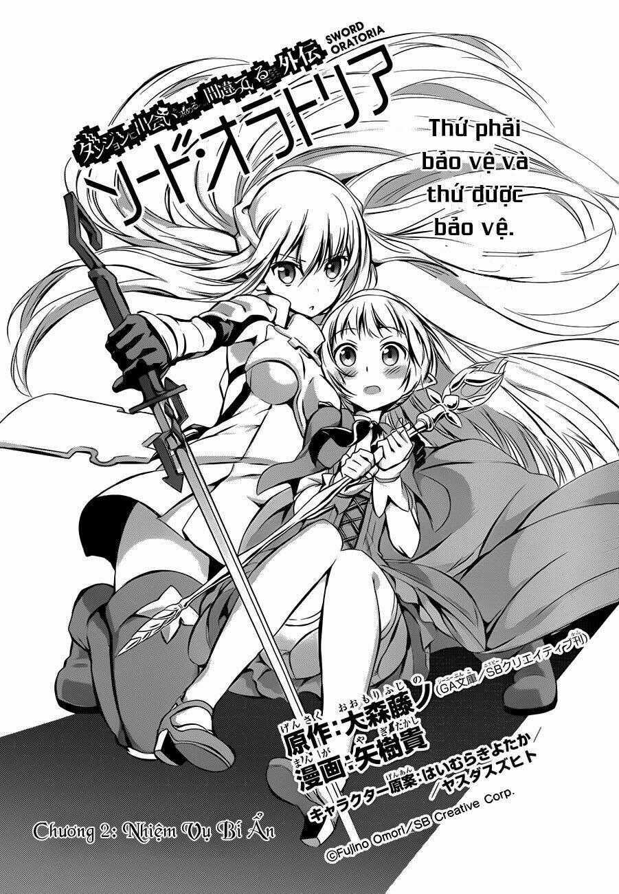 Dungeon Ni Deai Wo Motomeru No Wa Machigatte Iru Darou Ka Gaiden - Sword Oratoria Chapter 2 trang 1