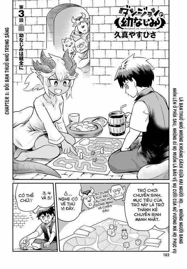 Dungeon No Osananajimi Chapter 3 trang 1