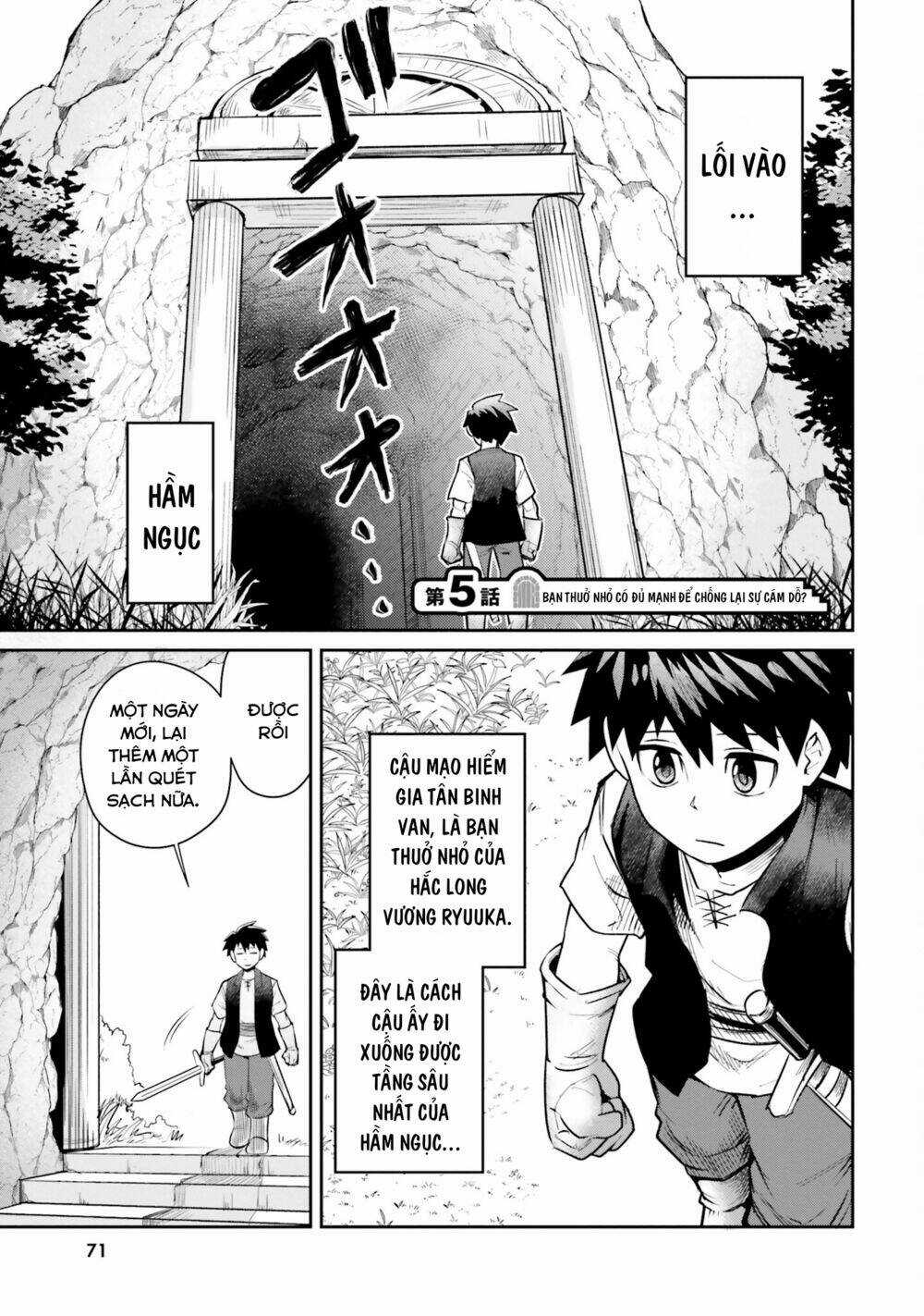 Dungeon No Osananajimi Chapter 5 trang 1